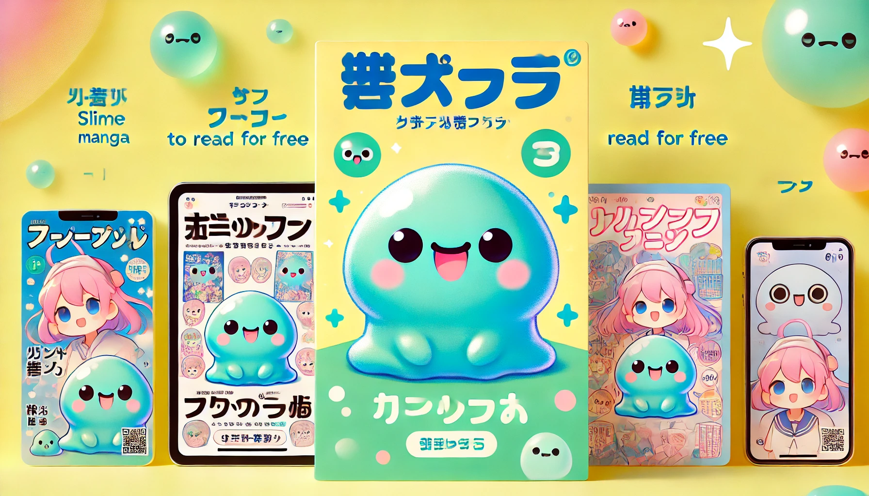 「ぷにるはかわいいスライム」を無料で試し読み！おすすめの配信サイト3選