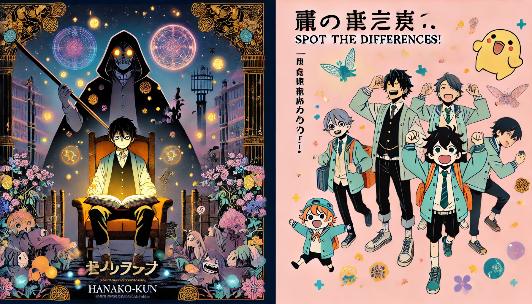 「放課後少年花子くん」と「地縛少年花子くん」の違いとは？スピンオフの魅力を解説！